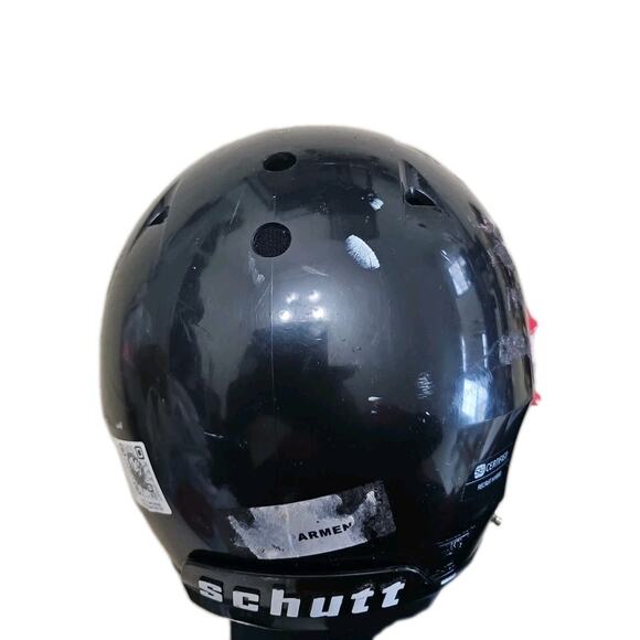 Schutt A-11 Football Helmet Matte Black Youth size Medium 2021yr #32 - Picture 5 of 6